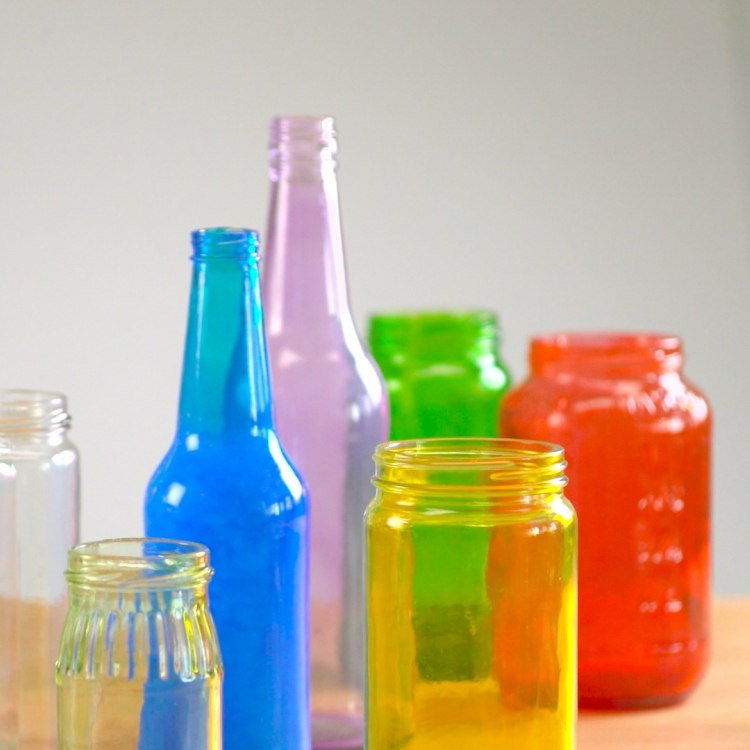 How to Tint Bottles & Jars