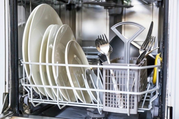 Debating correct way to load utensils and dishes in dishwasher