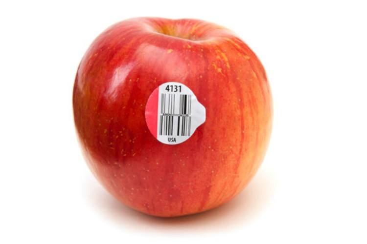How to read a PLU sticker on produce.