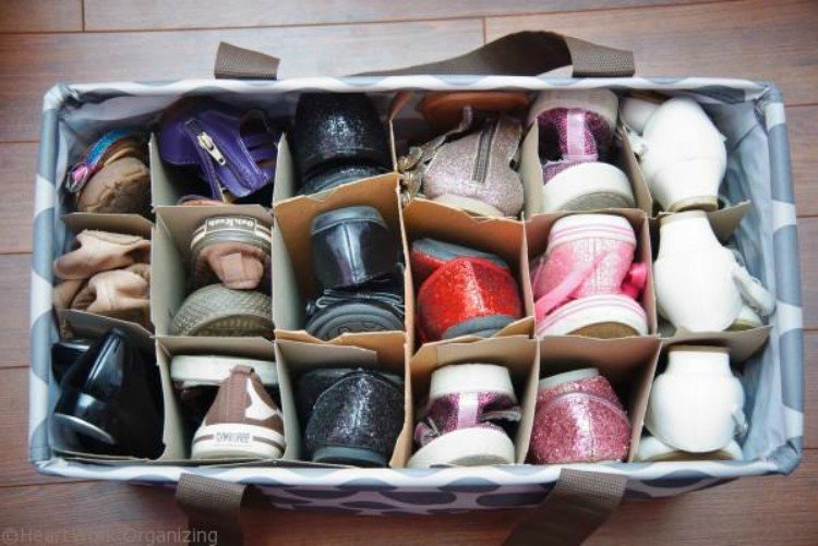 Wine Box Shoe Storage