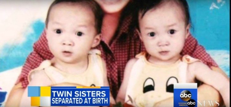 Image of infant twin girls.